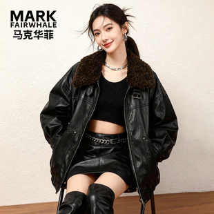 马克华菲女装新款时尚潮流帅气白鸭绒舒适保暖小个子百搭羽绒服