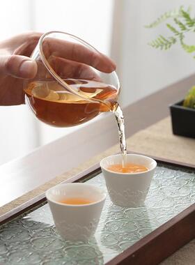 旅行品茶具套装陶瓷便快客车载户外露营携式一壶二80408杯公司礼