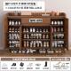 高 爆款 鞋 实木柜家用门口户门玄关收纳柜一体靠墙20B117F2入新5款
