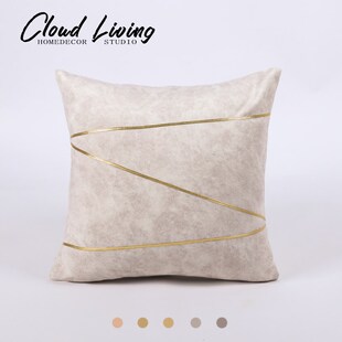 高档客厅沙发抱枕样板间KTV酒店装饰靠枕科技布靠垫民Z宿餐厅靠背