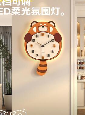 意挂创厅钟2025新款网红F976SHMS钟表简约现时钟表挂墙大代气客挂