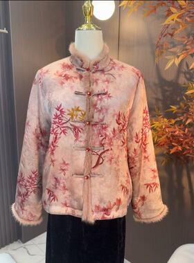 园园-【红枫】秋冬季新款气质加厚款女装外套2024D0110-芙姿FZ