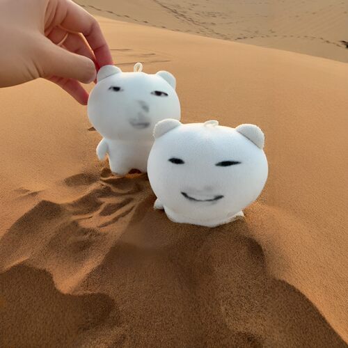 没头脑与不高兴！sakuya熊玩偶