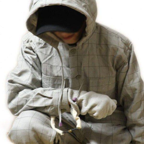屏蔽服高压绝缘500KV高压防辐射等电位电工带电作业服电磁屏蔽服