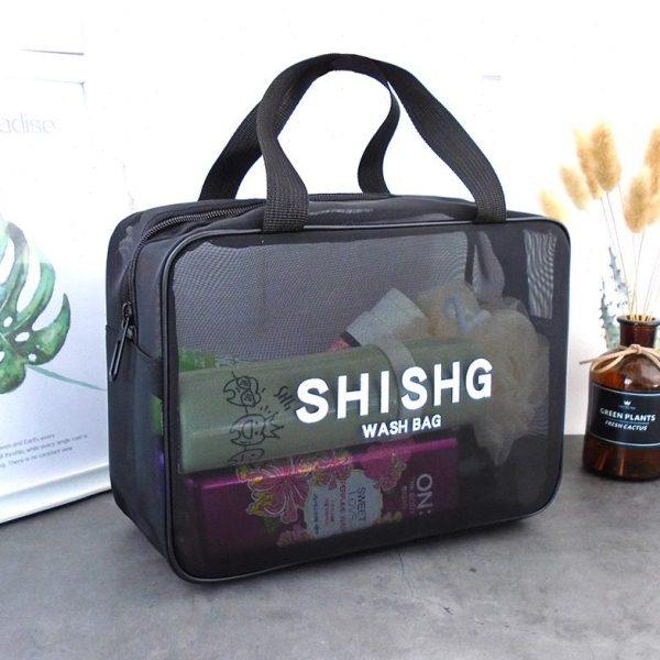 洗漱包浴兜手提洗澡袋子女生牙具用品网眼洗浴包篮子男旅行收纳筐,家庭/个人清洁工具,洗漱包,淘宝优惠券,粉丝福利购,淘宝优惠卷