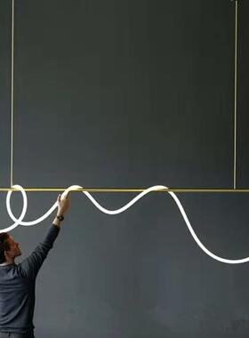 五北极吧台金电镀29513吊灯创意个性餐厅欧灯具设计感店铺商用简