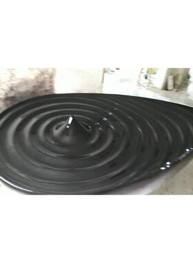 创意钢水玻璃钢水滴落地雕塑摆件售楼店走廊艺楼梯拐角酒大型玻璃