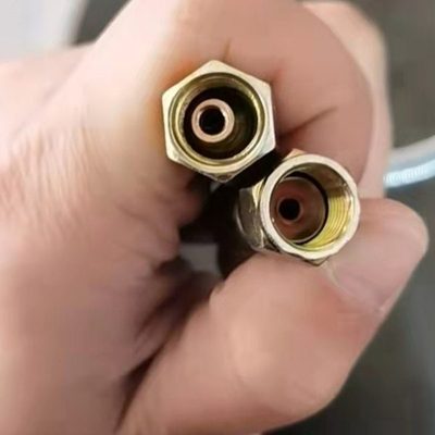 收割机农用车拖拉机直感式机油压力表油表管可定制特殊米数机油管