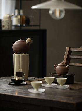 式己云起自在日风炉套组户外取暖整茶套烧77420水煮炭炉茶墨具套