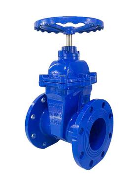 科科Z墨45单X-16QGDV向软密封闸阀法兰泄水性闸阀球铸铁弹暗杆闸