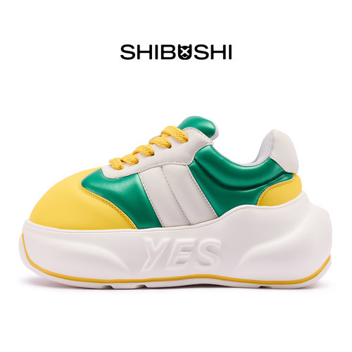 是不是SHIBUSHI雪碧墩墩鞋情侣款