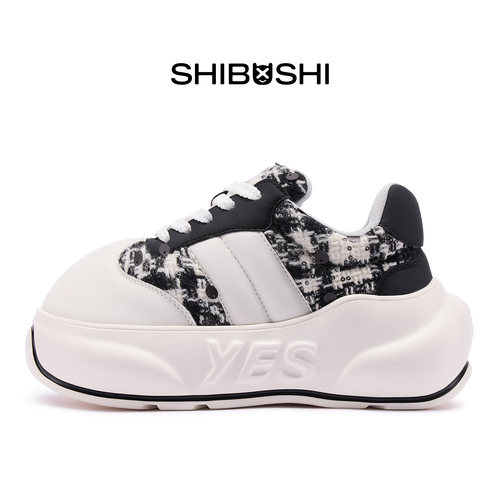 是不是SHIBUSHI小香墩墩厚底休闲