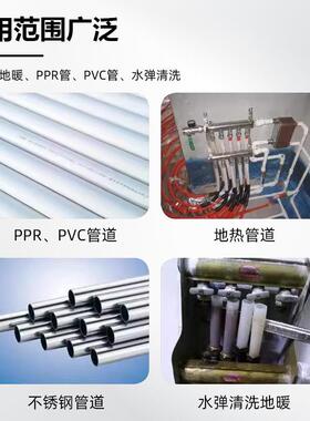 充电便携式小型动试压泵C864-160L家装电地暖道打压管机PPR水管A