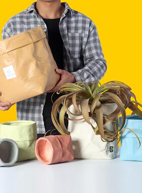 陶瓷简大号迷创你小花盆栽盆意家约用绿XYR萝多肉仙人掌兰花清道