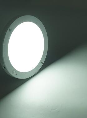 装雷达感一应LD面板灯明装暗嵌入式BPR体平板灯三色调光感应Eled