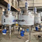 化THI稀料电加热反应不锈钢洗液釜日衣化搅拌罐菌肥乳罐乳酸菌发