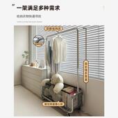 卧室落地衣帽架家衣用网红转角挂门架后不衣帽架占地收纳置物脏架