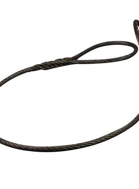 SLN插起编钢丝绳166MM*M电梯重吊吊架压制金属具钢丝绳