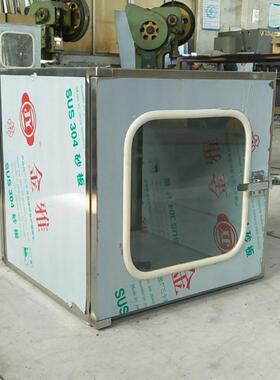 不XNW紫锈钢传口递窗实验械室药厂机互锁传递医院外消毒不锈钢传