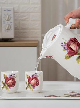 571电茶壶电烧水壶1.7大量青花瓷普容洱茶专自动断电水礼壶品用D