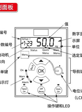 Danf2oss丹斯变频器220V380V单相佛三相.2kW3kW3.7GPCkW11kW22kW