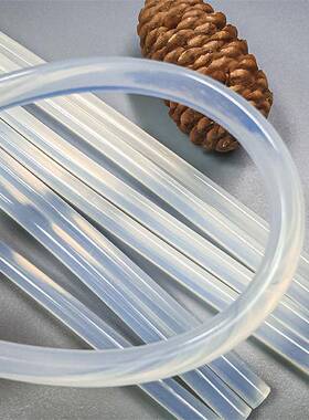 整箱包邮25斤厂保家透明超粘高粘热熔胶棒11mm/7m环m新料02公型