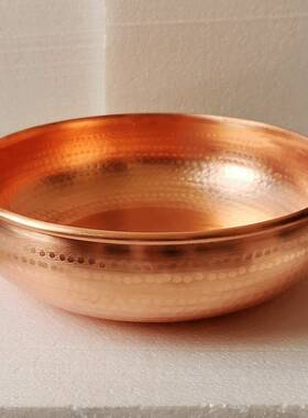 厚火锅纯式手工老复古紫铜火锅家用鸳鸯铜火锅涮加肉熬汤F76T6MM5