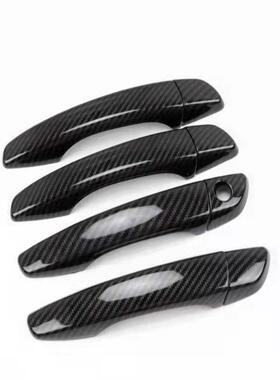 适用雪铁CitroenC4碳Cac纹tus5932714-19款拉手车龙门外把手纤装