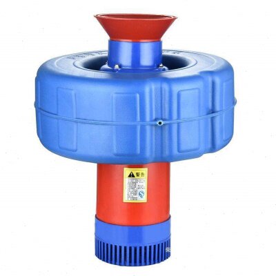 鱼塘氧机打氧机鱼塘专用大功率充氧泵池塘养殖氧泵浮水泵220V