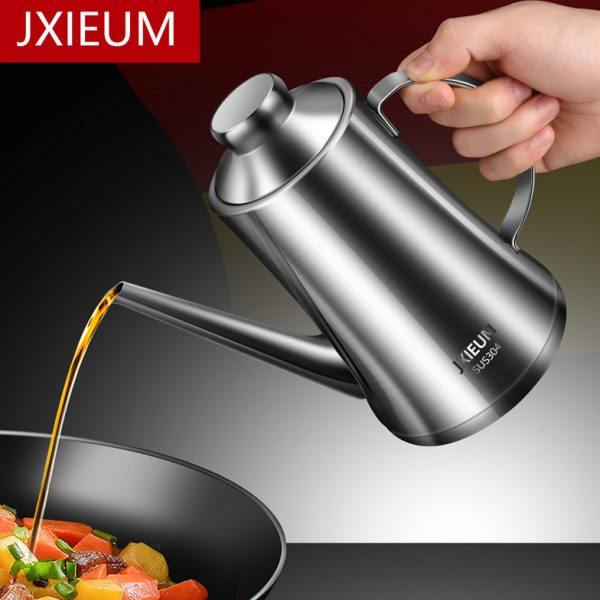 德国高档油壶304不锈钢厨房家用油壸防漏油罐大容量不挂油倒油瓶,厨房/烹饪用具,油壶,淘宝优惠券,粉丝福利购,淘宝优惠卷