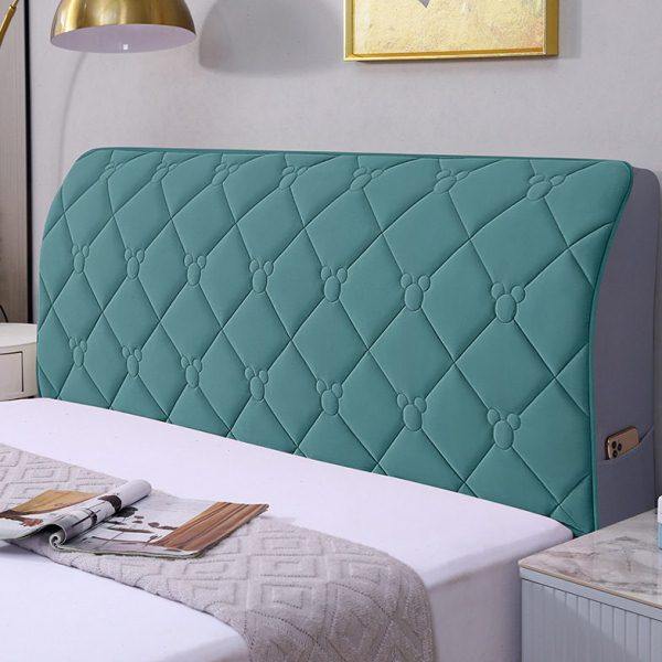 新款绒床头罩全包防尘美化床头罩套大弹力多个颜色床头靠背罩套,居家布艺,床头罩,淘宝优惠券,粉丝福利购,淘宝优惠卷