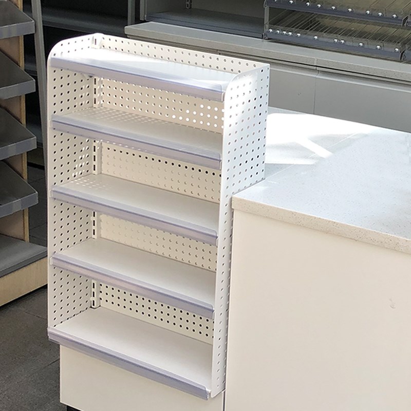 便利店超市收银台前小货架口香糖展示架计M生用品陈列架吧台前架