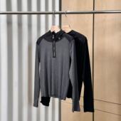 极简风拉链连帽宽松减龄卫衣ONST201615945 妍妍粉丝专享