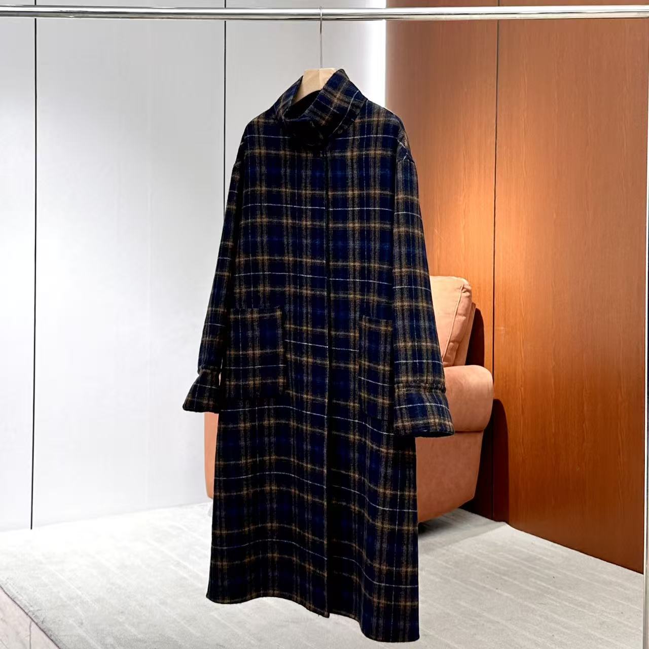 【妍妍粉丝专享】25新款复古格纹两面穿外套ONWF2185125809