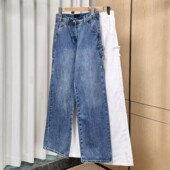 高腰显瘦直筒阔腿牛仔裤 新款 26春季 ONKN04626025 妍妍粉丝专享