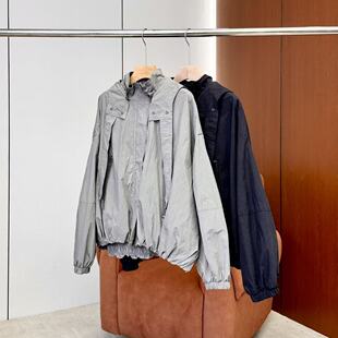 连帽抽绳宽松慵懒工装 26新款 外套ONSJ240636150 妍妍粉丝专享