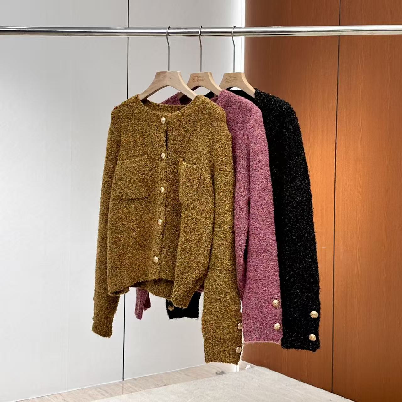 【妍妍粉丝专享】25新款小香风软糯单排金属扣ONWM984124292