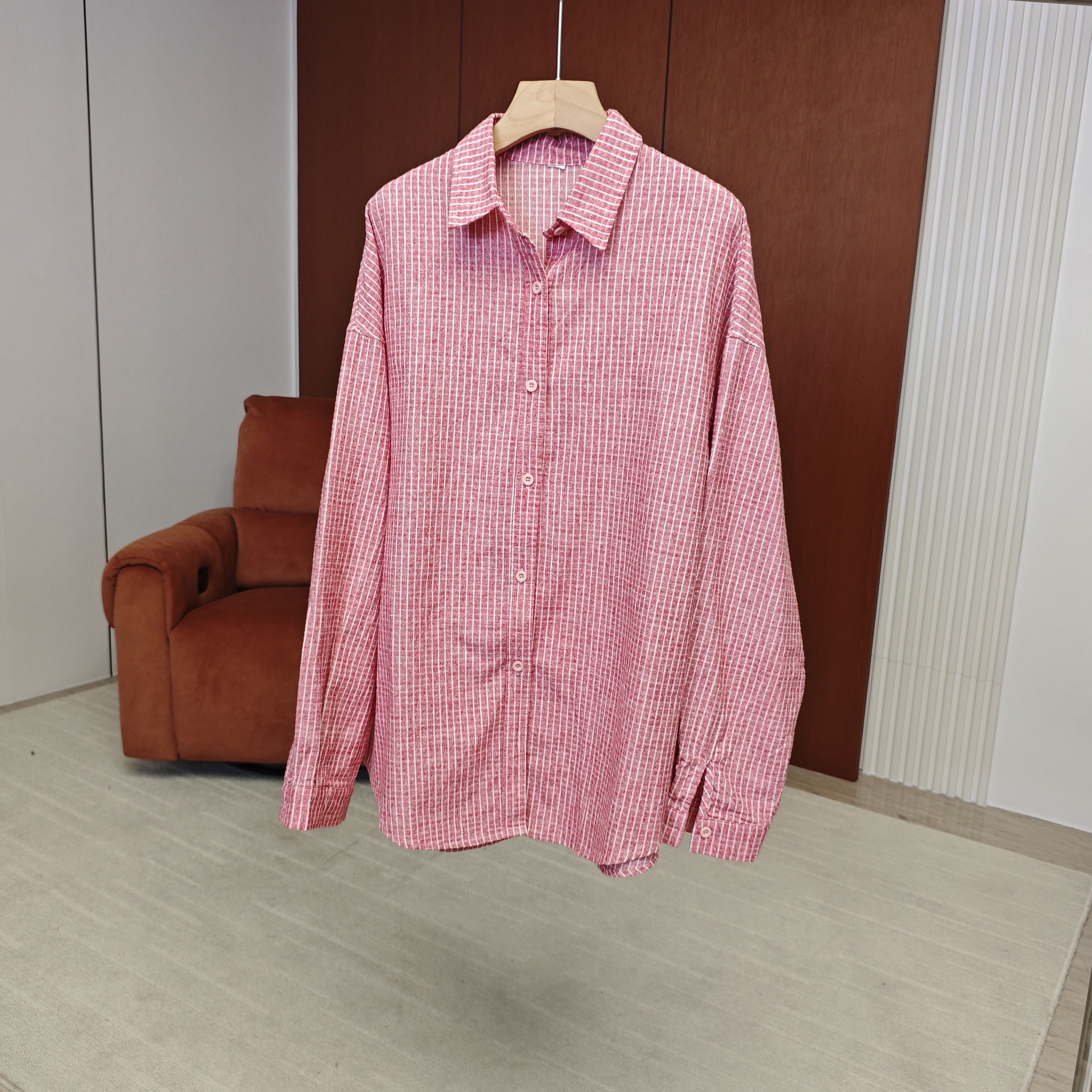 【妍妍粉丝专享】2025秋冬新款格子衬衣ONSC165595446