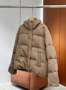 【妍妍粉丝专享】26新款保暖连帽鹅绒羽绒服ONWY10615872