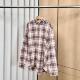 复古格纹男女宽松衬衫 新款 26春季 ONSC28626010 妍妍粉丝专享