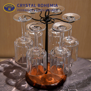 捷克进口BOHEMIA红酒杯创意趣味礼物玻璃香槟杯葡萄酒高脚玻璃杯