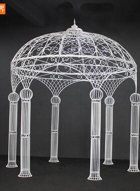 户外拱球门坪大BJ1416摆草件公置园花园白色蒙古包气派对现场布美