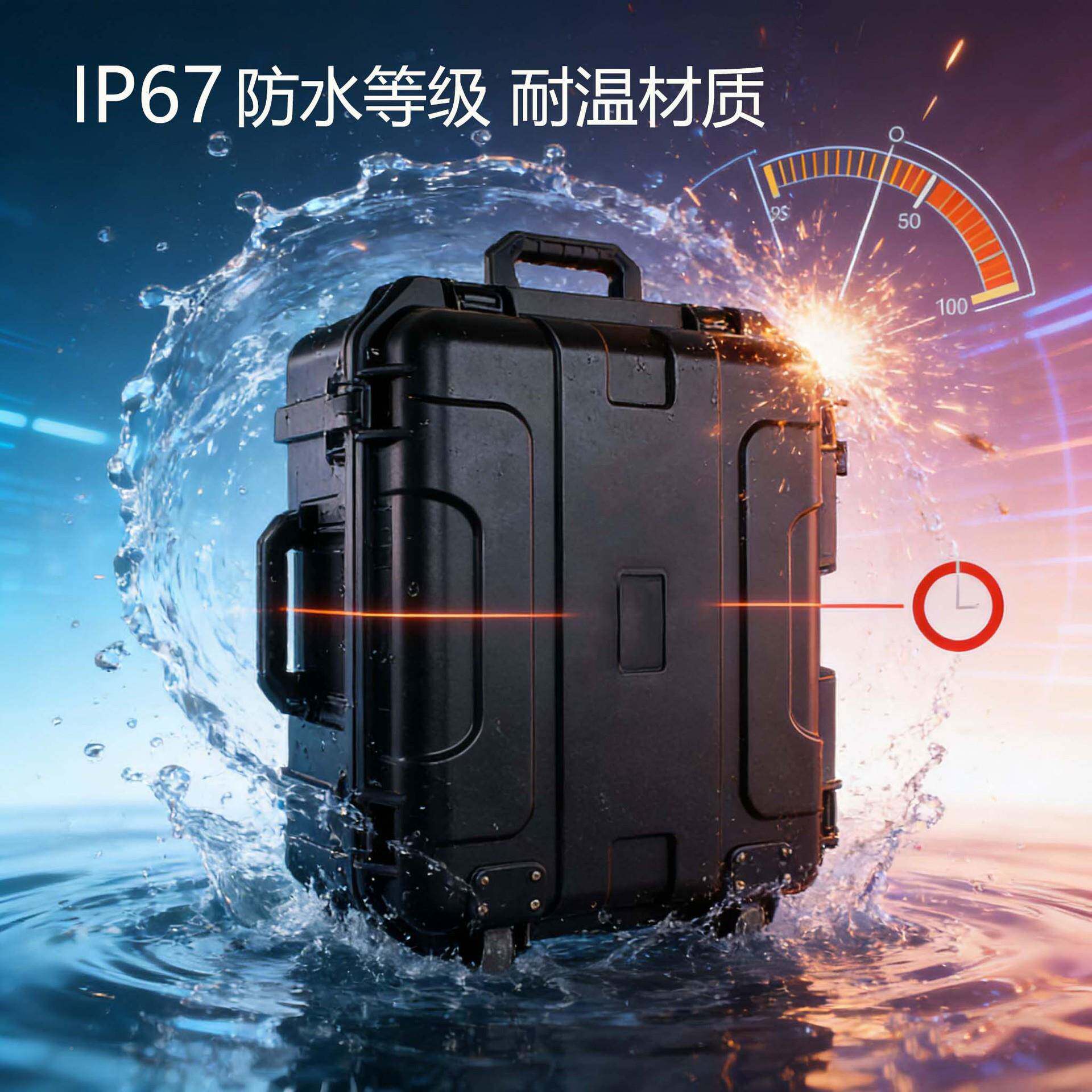 便携拉杆式摄影器大箱防水防震镜头防护箱材可堆叠容量维具修952