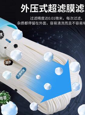 可拆屋洗P超滤膜滤芯10寸寸20大胖带衬-VDF滤芯厨房前置全前置滤