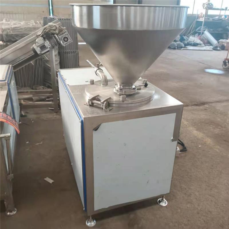 商用不锈钢液压灌肠机红肠腊肠猪血全自动定量扭结气动灌肠机价格