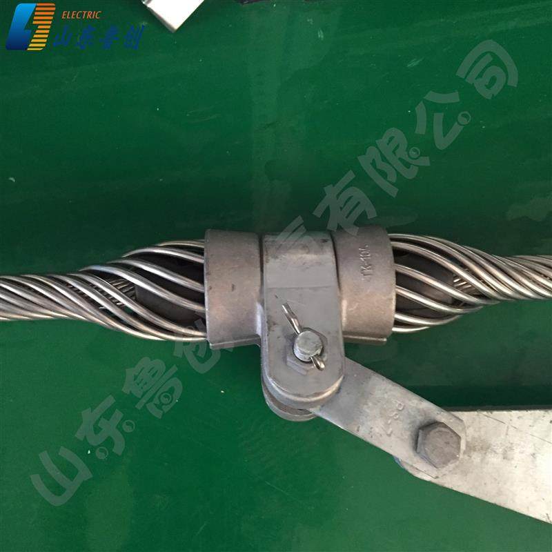 直供60-160KN直线金具串单双层预绞丝线路线夹电力金具出口产品