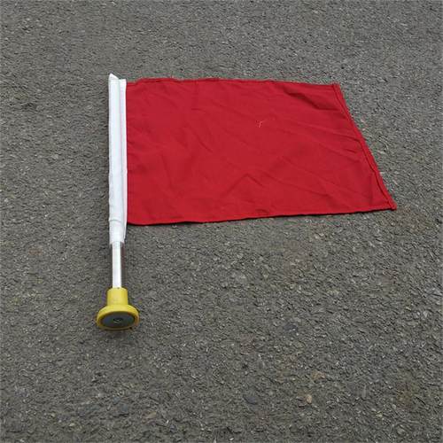 强磁磁吸旗杆信号旗铁路信号旗红色黄色绿色防护彩旗PVC旗杆