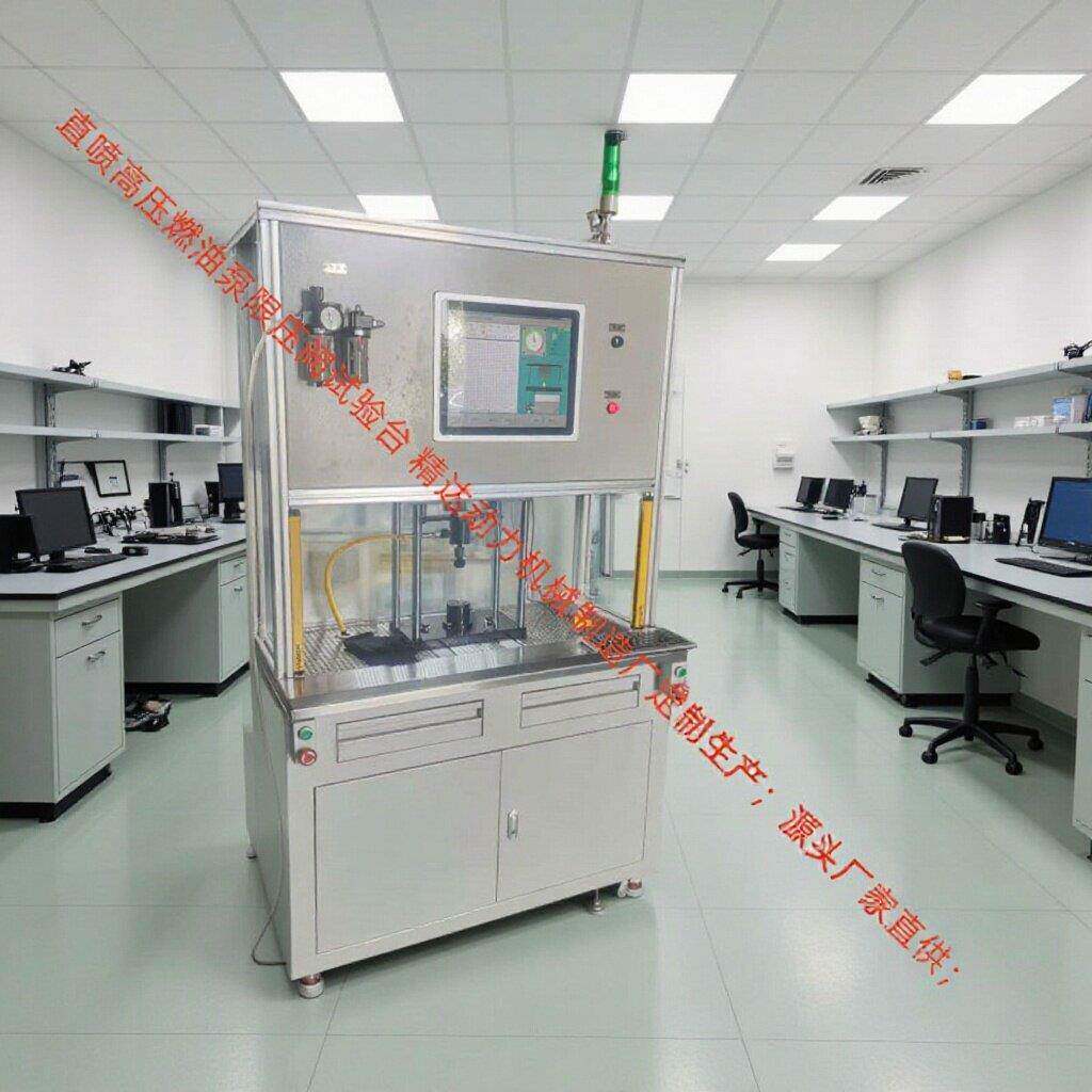 定制系统自动装卸 PCV压燃油泵安全阀试验台 SCV计量元检测