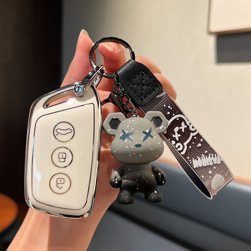 新宝骏kiwi钥匙套EV女rc6/rc5扣e300/Hrs5五菱nano汽车专用rs3壳