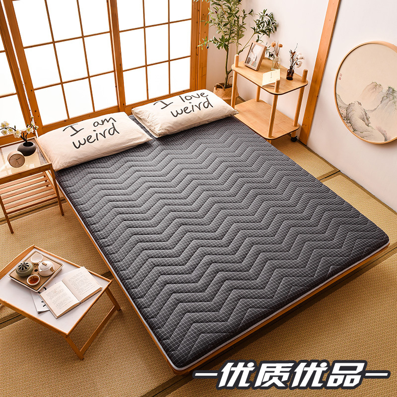 床垫加厚褥子双人家用1.8t榻榻米1.5m学生宿舍单人1.2米海绵软垫